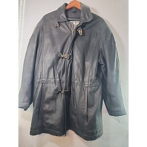 UNO L'IMMAGINAZIONE‎ DELLA MODA AMERICANA Uno Lino Med Vintage Leather Jacket